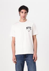 Футболка с принтом SCRIPT TEE Tommy Hilfiger, кремовый