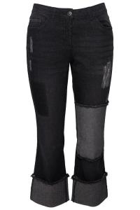 Расклешенные джинсы Angel of Style, Black Denim