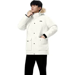 Куртка Lifestyle Down Unisex Jeep, айвори белый