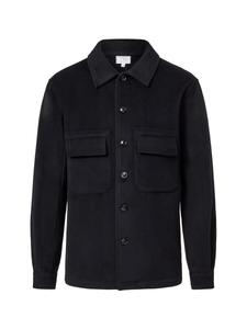 Повседневная рубашка CASH-MERE.CH Regular fit Button Up Shirt, темно-синий