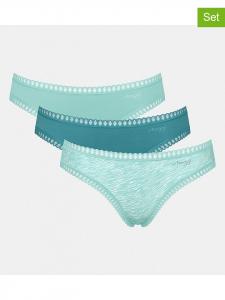 Sloggi Комплект из 3 трусиков «Go Crush» бирюзового цвета