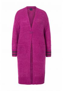 Кардиган WITH POCKETS AND LONG SLEEVES LAURASØN, розовый