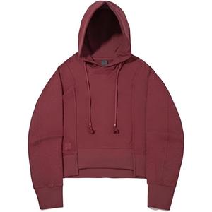 Li Ning Толстовка Женская С капюшоном Deep Burgundy Умеренная Regular Li-Ning, deep бордовый