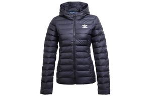 Женская стеганая куртка Adidas Originals, цвет Black