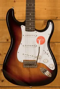 Squier Affinity Series Stratocaster - Лавр - Трехцветный санберст
