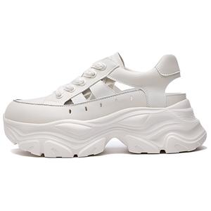 Дышащие массивные кроссовки Low Top женские LINGPAO, бежевый