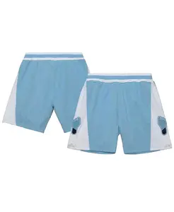 Мужские шорты Michael Jordan Carolina Blue North Carolina Tar Heels в стиле ретро, оригинальные Mitchell & Ness