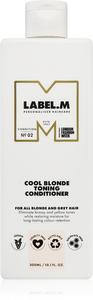 Кондиционер Cool Blonde для светлых волос Label.M, 300 мл