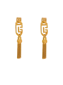 Серьги-подвески Sync PB из латуни Balmain, золото