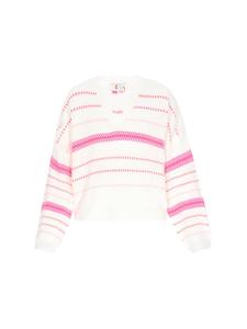 Женский свитер нежно-розового цвета IZIA