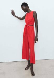 Комбинезон Mango CUT OUT KNOT DETAIL, Red