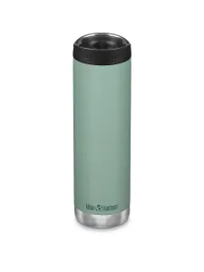 Изолированный стакан для кофе TKWide на 20 унций с крышкой Café Klean Kanteen, зеленый
