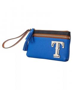 Мужской и женский браслет Texas Rangers Infield с двойной молнией Dooney & Bourke, синий