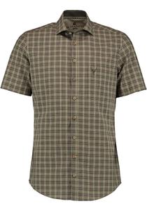 Рубашка OS Trachten Piwaya, оливковый