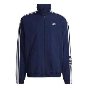 Куртка adidas originals Adicolor Classics Trefoil Track Jacket 'Night Indigo', индиго