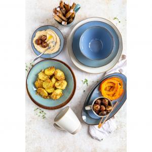 Сервиз NOTTINGHAM, набор посуды, керамика Mäser, бирюзовый