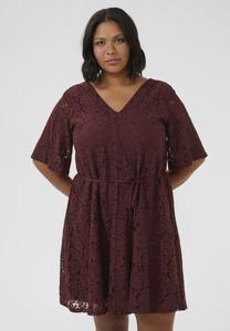 Платье Kaffe Curve Occasion wear, Fudge/Bordeaux