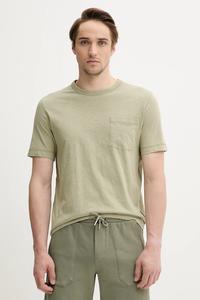 Хлопковая футболка Marc O'Polo, зеленый