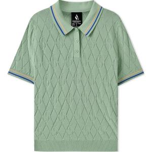 Skechers Поло для женщин Iceberg Green