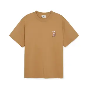 Монограмма Коллекция Бостон Ред Сокс Футболка Унисекс Коричневый MLB