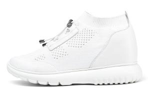 Кроссовки для образа жизни женская с низким верхом белого цвета He Jinchang, белый