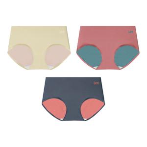 Женские трусики набор из 3 штук, подарочная упаковка Lee, 3 Pack (Furong Custard+Vintage Oak Powder+Iron Ore Meteorite)