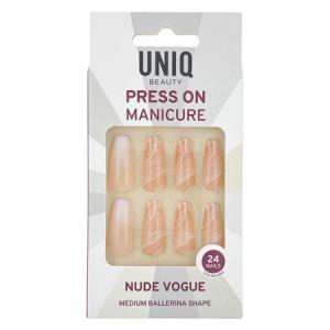 Искусственные ногти nude vogue medium ballerina Uniq, количество 1шт.