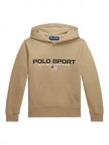 Худи с логотипом POLO RALPH LAUREN KIDS, нейтральный
