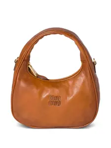 Сумка Wander с отстегивающимся ремнём Miu Miu, коричневый