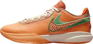 Nike Air Force 1 PLT.AF.orm, женские кроссовки, Peach Cream/Safety Orange