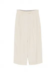 Плиссированные брюки Alysi, бежевый