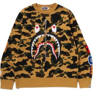 Свитшот мужской A BATHING APE, желтый