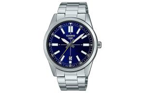 CASIO Часы Men Standard Series Blue Watch MTP-VD02D-2E, Blue Dial