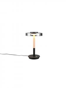 Настольная лампа CELESTE матово-черного цвета Trio Leuchten