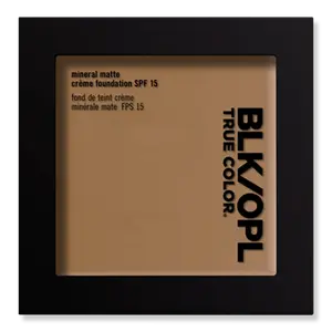 Минеральная матирующая кремовая пудра-основа TRUE COLOR SPF 15 BLK/OPL, Rich Caramel