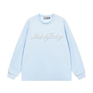 Футболка с длинными рукавами унисекс HARSH AND CRUEL, синий