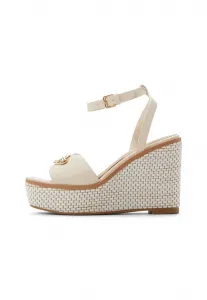 Босоножки на высоком каблуке carrabririel из двух частей Aldo, Other White