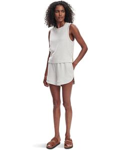 Топ Varley Shea Crop Tank, цвет Ivory Marl