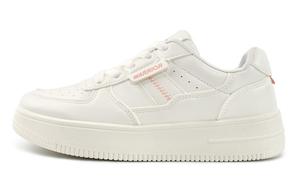 Кроссовки для скейтбординга женские с низким верхом белые/розовые Warrior