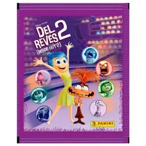 Коллекционные карточки Panini Inside Out (Del Revés 2) на английском языке, 50 пачек, розовый