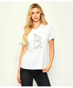 Футболка Regular fit Liu Jo, белый