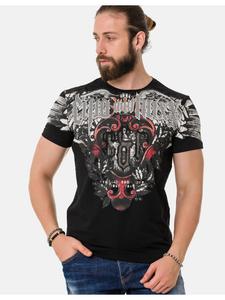 Футболка ЧЕРНОГО цвета Cipo & Baxx