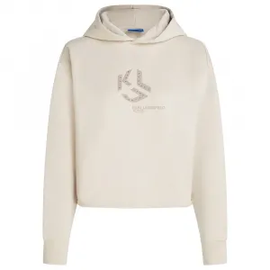 Худи Karl Lagerfeld Jeans Studded Regular Fit, бежевый