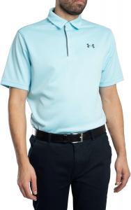 Under Armour мужская поло для гольфа Tech, (494) Stream/Pitch Gray