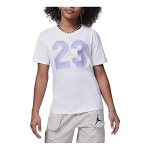 Футболка 23 flight graphic t-shirt 'white' Air Jordan, белый