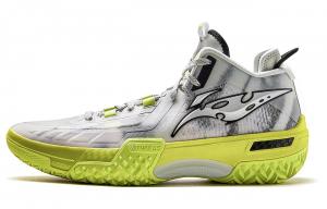 Баскетбольные кроссовки Shudder мужские, среднего размера, светло-серые Lining