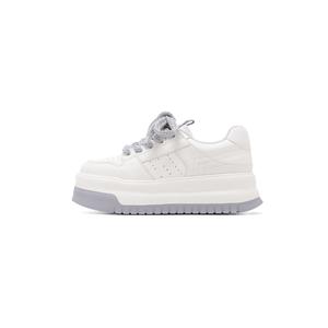 ST&SAT Низкие женские скейтерские кроссовки бежево-серые, цвет Beige Gray