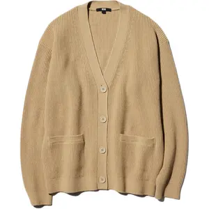 UNIQLO Топ женский темно-бежевый