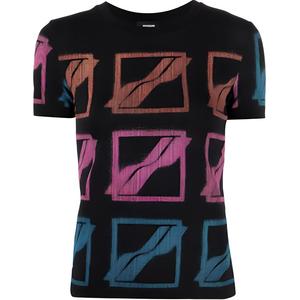 Футболка женская черная WE11DONE