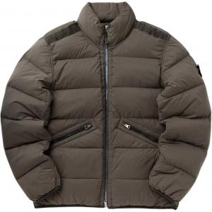 STONE ISLAND Куртка с высоким воротником на молнии, Light Umber